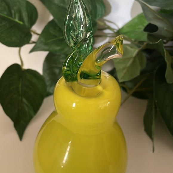 A. Jablonski Crystal Yellow Pear! Signed by Artist - Picture 6 of 13